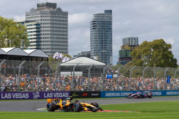1 Lando Norris GBR McLaren Mastercard F1 Team GBR MCL40A Mercedes during the 2026 Formula One Australian Grand Prix at Albert Park Circuit on 07 March 2026 in Melbourne, Australia Photo by Philippe Nanchino Eurasia Sport Images Melbourne Albert Park Circuit Australia Copyright: x x2026xEurasiaxSportxImagesx jp-en-EuSpIm-MPS_PPN_GP.F1_Australia_07Mar2026_AU043