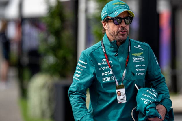 MELBOURNE, AUSTRALIA: Fernando Alonso, racing for the Aston Martin F1 team during the 2026 Formula 1 Australian Grand Prix at the Albert Park Circuit in Melbourne, Australia