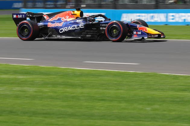 3 Max Verstappen NLD Oracle Red Bull Racing AUT Red Bull RB22 RBPT Ford during the 2026 Formula One Australian Grand Prix at Albert Park Circuit on 07 March 2026 in Melbourne, Australia Photo by Philippe Nanchino Eurasia Sport Images Melbourne Albert Park Circuit Australia Copyright: x x2026xEurasiaxSportxImagesx jp-en-EuSpIm-MPS_PPN_GP.F1_Australia_07Mar2026_AU059