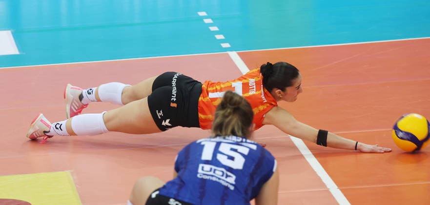 Stuttgart , Bundesliga Volleyball Allianz MTV Stuttgart vs USC Münster , Fabiana Mottis Stgt