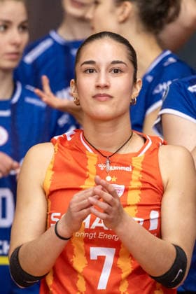 Fabiana Mottis Allianz MTV Stuttgart, 07 GER, Allianz MTV Stuttgart USC Muenster, Volleyball Bundesliga, VBL, 2025 2026 season, 07 03 2026 GER, Allianz MTV Stuttgart USC Muenster, Volleyball Bundesliga, VBL, 2025 2026 season, 07 03 2026 Stuttgart Copyright: xSandyxDinkelackerx EP_SDR