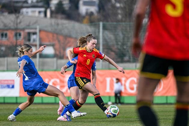 Football, Women, World Cup Quali, Belgium - Israel