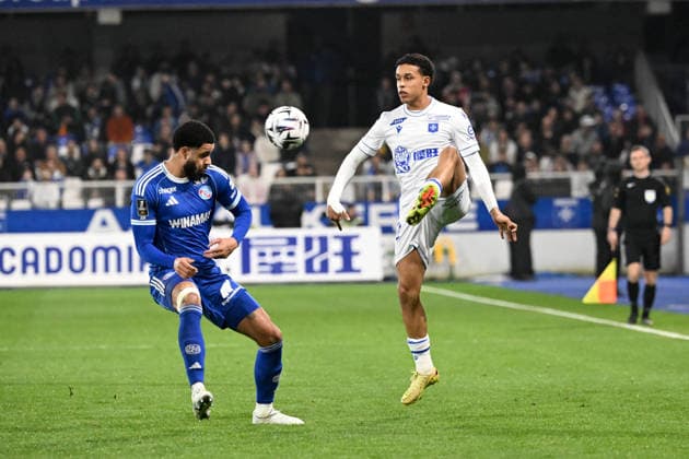 AJ Auxerre v RC Strasbourg Alsace - Ligue 1 McDonald s 2025 2026 22 Fredrik OPPEGARD (aja) during the Ligue 1 McDonald s match between AJ Auxerre and RC Strasbourg Alsace at Stade Abbe Deschamps on March 7, 2026 in Auxerre, France. Auxerre France  Copyright: xFEPx 776348310