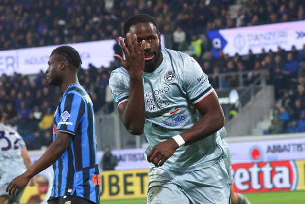 Atalanta BC v Udinese Calcio - Serie A Keinan Davis plays during the Serie A match between Atalanta BC and Udinese in Bergamo, Italy, on March 7, 2026, at New Balance Arena Bergamo Bergamo Italy  Copyright: xMairoxCinquettix originalFilename:cinquetti-atalanta260307_npE1f.jpg