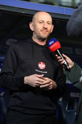 07 03 2026, xrekx, Fußball 2 Bundesliga, VfL Bochum 1 FC Kaiserslautern v l Torsten Lieberknecht Trainer 1 FC Kaiserslautern bei SKY DFL DFB REGULATIONS PROHIBIT ANY USE OF PHOTOGRAPHS as IMAGE SEQUENCES and or QUASI VIDEO Bochum