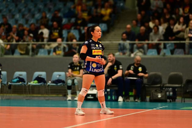 Volleyball I Women I Season 2025 2026 I Bundesliga I Main Round I ETV Hamburger Volksbank Volleys VfB 91 Suhl I 07 03 2026 Xiang Chen Lai 20, VfB Suhl LOTTO Thüringen Hamburg CU Arena Hamburg Germany Copyright: xLobeca FelixxSchlikisx