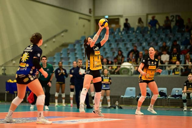 Volleyball I Women I Season 2025 2026 I Bundesliga I Main Round I ETV Hamburger Volksbank Volleys VfB 91 Suhl I 07 03 2026 Mackenzie Foley 8, VfB Suhl LOTTO Thüringen Hamburg CU Arena Hamburg Germany Copyright: xLobeca FelixxSchlikisx