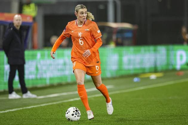 UTRECHT , 07-03-2026 , Stadium Galgenwaard , season 2025 2026 , Women s European Qualifiers , match between The Netherlands and Republic of Ireland , picture shows Netherlands player Jill Roord Netherlands - Ireland (women)  x202161913x Copyright: