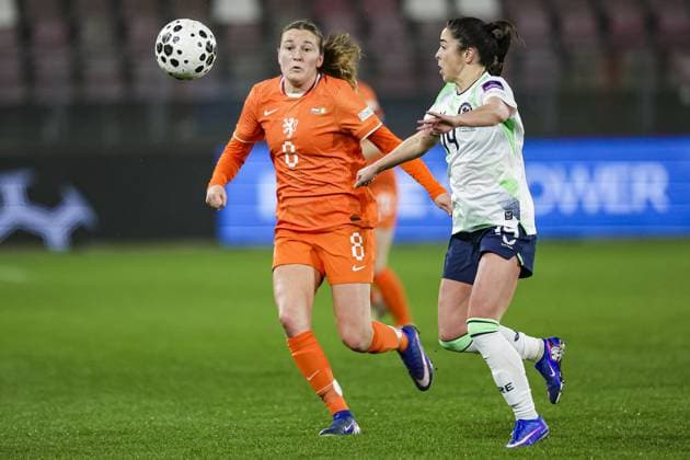 Football, Women, World Cup Quali, Netherlands - Ireland