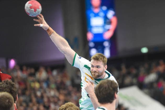 Handball I Men I Season 2025 2026 I Bundesliga I 24 Matchday I SG Flensburg Handewitt SC DHfK Leipzig I 07 03 2026 William Bogojevic 20, SC DHfK Leipzig Copyright: xLobeca JanxKirschnerx