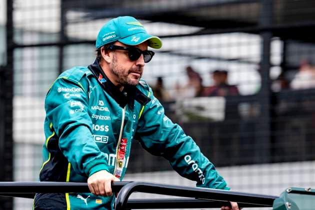 MELBOURNE Formula 1 driver Fernando Alonso of Aston Martin Aramco Formula 1 Team during the Formula 1 Melbourne race at Albert Park on March 8, 2025 in Melbourne, Australia Photo by DeFodi Images