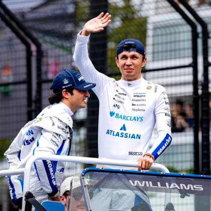 MELBOURNE Formula 1 driver Alexander Albon of Atlassian Williams F1 Team during the Formula 1 Melbourne race at Albert Park on March 8, 2025 in Melbourne, Australia Photo by DeFodi Images