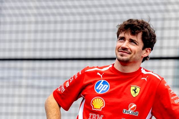 MELBOURNE Formula 1 driver Charles Leclerc of Scuderia Ferrari HP during the Formula 1 Melbourne race at Albert Park on March 8, 2025 in Melbourne, Australia Photo by DeFodi Images