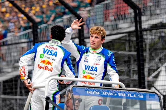 MELBOURNE Formula 1 driver Liam Lawson of Visa Cash App Racing Bulls Formula One Team during the Formula 1 Melbourne race at Albert Park on March 8, 2025 in Melbourne, Australia Photo by DeFodi Images