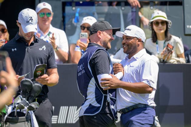 March 8, 2026, Hong Kong, Hong Kong Sar, China: USAÃ¢â‚¬â ¢s Harold Varner III starts the final round itied for 1st position with Spains Jon Rahm and Belgiums Thoms Detry. Varner tees off on the 1stLIV Golf Hong Kong 2026 Final Round Hong Kong China - ZUMAr144 20260308_zap_r144_005 Copyright: xJaynexRussellx