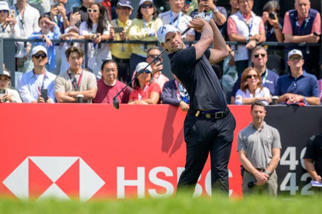 March 8, 2026, Hong Kong, Hong Kong Sar, China: Belgiums Thomas Detry starts the final round itied for 1st position with USAÃ¢â‚¬â ¢s Harold Varner III and Spains Jon Rahm . Varner tees off on the 1stLIV Golf Hong Kong 2026 Final Round Hong Kong China - ZUMAr144 20260308_zap_r144_013 Copyright: xJaynexRussellx