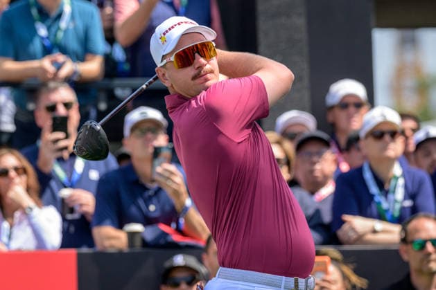 March 8, 2026, Hong Kong, Hong Kong Sar, China: Australias Lucas Herbert tees off on the 1st tee. LIV Golf Hong Kong 2026 Final Round Hong Kong China - ZUMAr144 20260308_zap_r144_015 Copyright: xJaynexRussellx