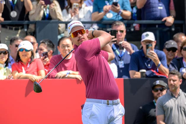 March 8, 2026, Hong Kong, Hong Kong Sar, China: Australias Lucas Herbert tees off on the 1st tee. LIV Golf Hong Kong 2026 Final Round Hong Kong China - ZUMAr144 20260308_zap_r144_019 Copyright: xJaynexRussellx