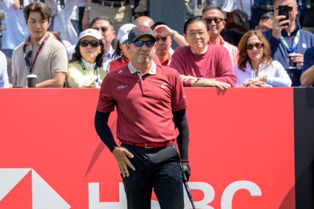 March 8, 2026, Hong Kong, Hong Kong Sar, China: Spains Sergio Garcia tees off on the 1st tee. LIV Golf Hong Kong 2026 Final Round Hong Kong China - ZUMAr144 20260308_zap_r144_031 Copyright: xJaynexRussellx