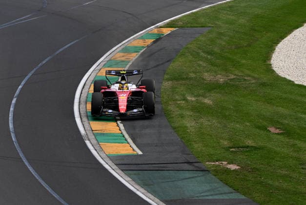 2026 AUSTRALIAN F1 GRAND PRIX, Ferrari driver Lewis Hamilton during the 2026 Australian Grand Prix at Albert Park Circuit in Melbourne, Sunday, March 8, 2026. ( NO ARCHIVING, EDITORIAL USE ONLY MELBOURNE VICTORIA AUSTRALIA  Copyright: xJOELxCARRETTx 20260308182344699872