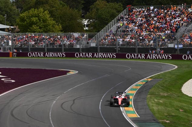 2026 AUSTRALIAN F1 GRAND PRIX, Ferrari driver Charles Leclerc during the 2026 Australian Grand Prix at Albert Park Circuit in Melbourne, Sunday, March 8, 2026. ( NO ARCHIVING, EDITORIAL USE ONLY MELBOURNE VICTORIA AUSTRALIA  Copyright: xJOELxCARRETTx 20260308197713334385