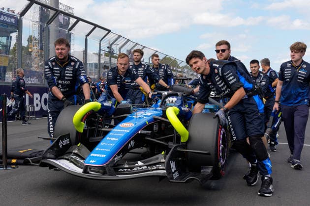 March 8, 2026, Melbourne, Victoria, Australia: 23 ALEX ALBON from the Atlassian Williams F1 Team driving the Mercedes powered Atlassian Williams FW48 prepares for the race at the Formula 1 Qatar Airways Australian Grand Prix 2026 at Albert Park, Melbourne, Australia. Melbourne Australia - ZUMAl303 20260308_aaf_l303_020 Copyright: xSydneyxLowx