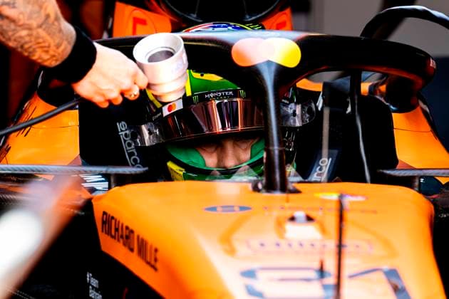 MELBOURNE Formula 1 driver Oscar Piastri of McLaren Mastercard Formula 1 Team during the Formula 1 Melbourne race at Albert Park on March 8, 2025 in Melbourne, Australia Photo by DeFodi Images