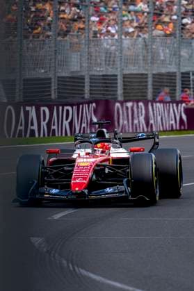 MELBOURNE Formula 1 driver Charles Leclerc of Scuderia Ferrari HP during the Formula 1 Melbourne race at Albert Park on March 8, 2025 in Melbourne, Australia Photo by DeFodi Images