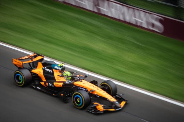 March 8, 2026, Melbourne, Victoria, Australia: MELBOURNE, AUSTRALIA - MARCH 08 2026: Lando Norris of Great Britain drives the McLaren Mastercard F1 Team MCL40 during the race at the 2026 Australian Grand Prix at Albert Park in Melbourne, Australia 2026 Formula 1 Australian Grand Prix - Sunday  - ZUMAp121 20260308_zsp_p121_007 Copyright: xChrisxPutnamx