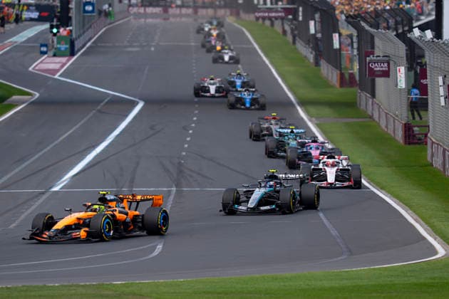 March 8, 2026, Melbourne, Australia: British driver LANDO NORRIS (McLaren F1 Team) drives during the F1 Grand Prix of Australia at Albert Park Circuit in Melbourne, Australia. Melbourne Australia - ZUMAg147 20260308_fap_g147_001 Copyright: xJamesxGasperottix