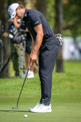 March 8, 2026, Hong Kong, Hong Kong Sar, China: Belgiums Thomas DETRY in action. On the 9th green.LIV Golf Hong Kong 2026 Final Round Hong Kong China - ZUMAr144 20260308_zap_r144_041 Copyright: xJaynexRussellx