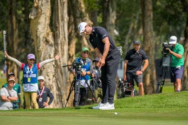March 8, 2026, Hong Kong, Hong Kong Sar, China: Belgiums Thomas DETRY in action. On the 9th green.LIV Golf Hong Kong 2026 Final Round Hong Kong China - ZUMAr144 20260308_zap_r144_042 Copyright: xJaynexRussellx