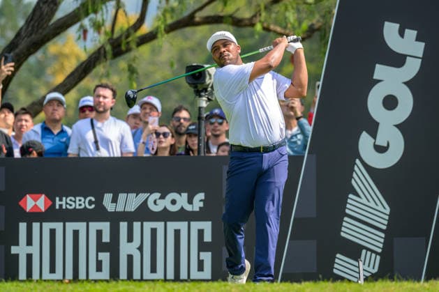 March 8, 2026, Hong Kong, Hong Kong Sar, China: USAÃ¢â‚¬â ¢s Harold Varner III in action on the 11th hole.LIV Golf Hong Kong 2026 Final Round Hong Kong China - ZUMAr144 20260308_zap_r144_047 Copyright: xJaynexRussellx
