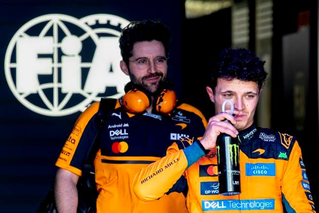 MELBOURNE Formula 1 driver Lando Norris of McLaren Mastercard Formula 1 Team after the Formula 1 Melbourne race at Albert Park on March 8, 2025 in Melbourne, Australia Photo by DeFodi Images