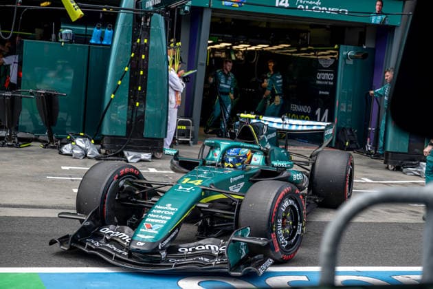 MELBOURNE, AUSTRALIA: Fernando Alonso, racing for the Aston Martin F1 team during the 2026 Formula 1 Australian Grand Prix at the Albert Park Circuit in Melbourne, Australia