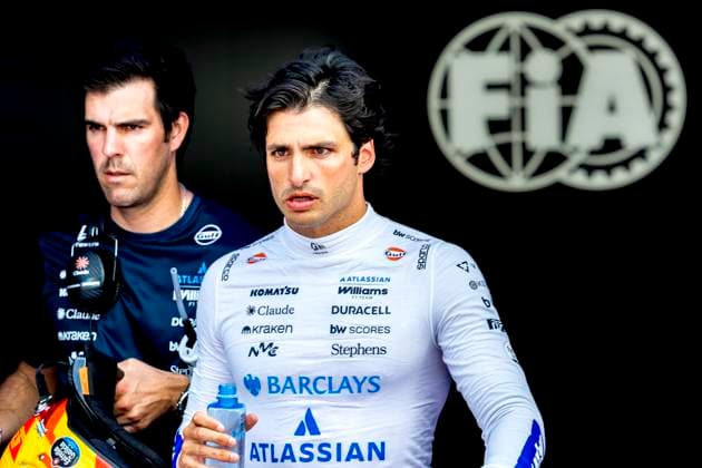 MELBOURNE Formula 1 driver Carlos Sainz of Atlassian Williams F1 Team after the Formula 1 Melbourne race at Albert Park on March 8, 2025 in Melbourne, Australia Photo by DeFodi Images