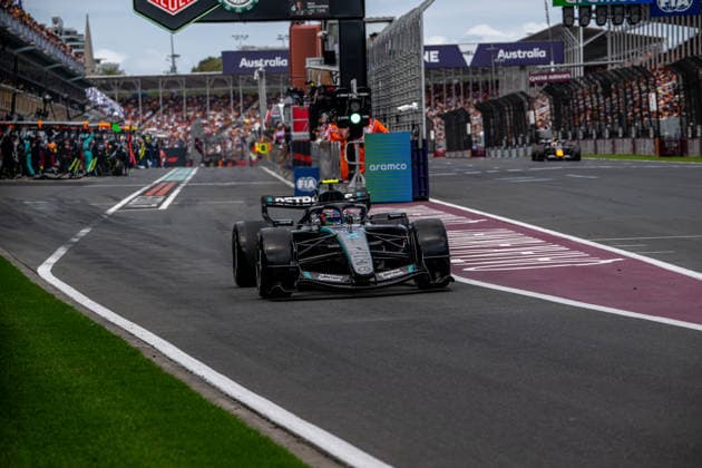 MELBOURNE, AUSTRALIA: Andrea Kimi Antonelli, racing for the Mercedes team during the 2026 Formula 1 Australian Grand Prix at the Albert Park Circuit in Melbourne, Australia