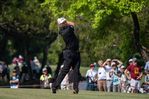HONGKONG LIV-GOLF Spanish professional golfer, Jon Rahm during a game in Fanling Golf Course where LIV Golf Hong Kong is being held in Hong Kong, March 8, 2026. NEXPHER Vernon Yuen HONG KONG