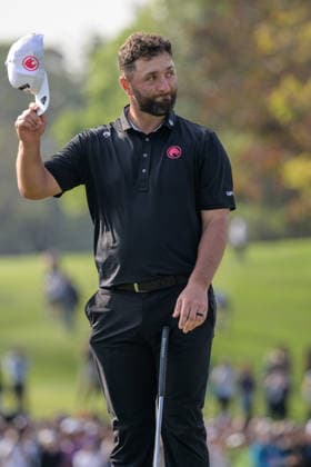March 8, 2026, Hong Kong, Hong Kong Sar, China: Spains Jon RAHM wins the LIV Golf Hong Kong 2026.RAHM celebrated on the 18th after winning.LIV Golf Hong Kong 2026 Final Round Hong Kong China - ZUMAr144 20260308_zap_r144_072 Copyright: xJaynexRussellx