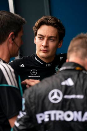 March 8, 2026, Melbourne, Australia: British driver GEORGE RUSSEL (Mercedes-AMG F1 Team) before the F1 Grand Prix of Australia at Albert Park Circuit in Melbourne, Australia. Melbourne Australia - ZUMAg147 20260308_fap_g147_026 Copyright: xJamesxGasperottix