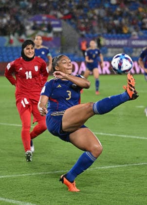 SOCCER ASIAN CUP IRAN PHILIPPINES, Jessika Cowart of the Philippines during the AFC Women™s Asian Cup Group A match between Iran and Philippines at Gold Coast Stadium on the Gold Coast, Sunday, March 8, 2026. ( NO ARCHIVING, EDITORIAL USE ONLY GOLD COAST QUEENSLAND AUSTRALIA  Copyright: xDAVExHUNTx 20260308161131026049