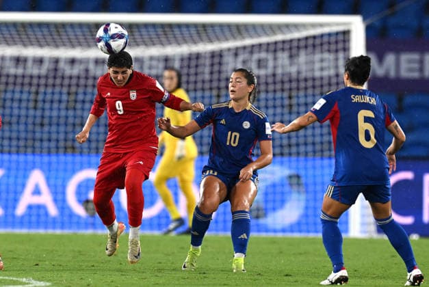 SOCCER ASIAN CUP IRAN PHILIPPINES, Zahra Ghanbari of Islamic Republic of Iran during the AFC Women™s Asian Cup Group A match between Iran and Philippines at Gold Coast Stadium on the Gold Coast, Sunday, March 8, 2026. ( NO ARCHIVING, EDITORIAL USE ONLY GOLD COAST QUEENSLAND AUSTRALIA  Copyright: xDAVExHUNTx 20260308132606485887