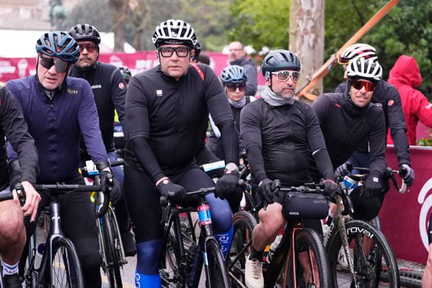 The Gran Fondo Strade Bianche (White Roads) a 203 km one day race from and to Siena - Tuscany,- Saturday March 8, 2025, Italy. - cycling  Copyright: xFabioxFerrari xLaPressex