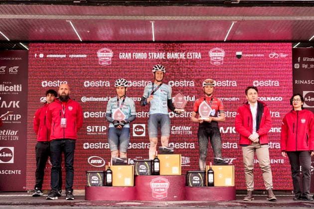The Gran Fondo Strade Bianche (White Roads) a 203 km one day race from and to Siena - Tuscany,- Saturday March 8, 2025, Italy. - cycling  Copyright: xFabioxFerrari xLaPressex