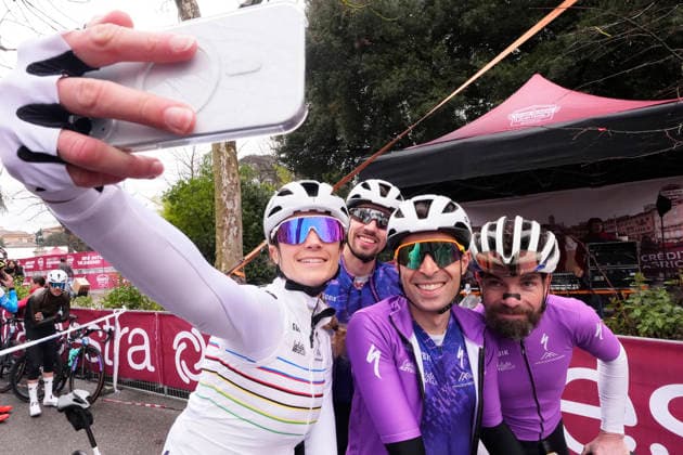The Gran Fondo Strade Bianche (White Roads) a 203 km one day race from and to Siena - Tuscany,- Saturday March 8, 2025, Italy. - cycling  Copyright: xFabioxFerrari xLaPressex