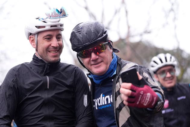 The Gran Fondo Strade Bianche (White Roads) a 203 km one day race from and to Siena - Tuscany,- Saturday March 8, 2025, Italy. - cycling  Copyright: xFabioxFerrari xLaPressex