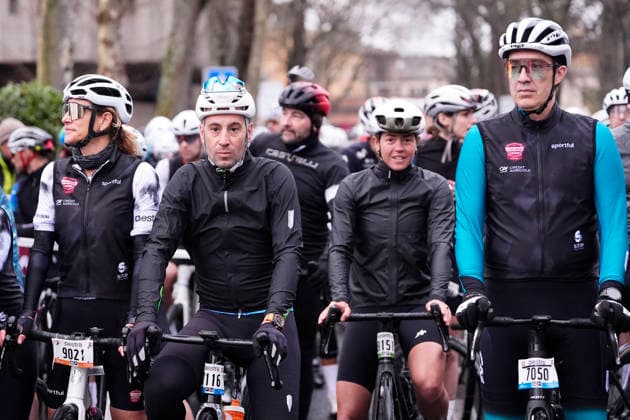 The Gran Fondo Strade Bianche (White Roads) a 203 km one day race from and to Siena - Tuscany,- Saturday March 8, 2025, Italy. - cycling  Copyright: xFabioxFerrari xLaPressex