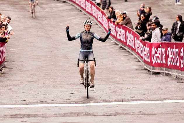 The Gran Fondo Strade Bianche (White Roads) a 203 km one day race from and to Siena - Tuscany,- Saturday March 8, 2025, Italy. - cycling  Copyright: xFabioxFerrari xLaPressex