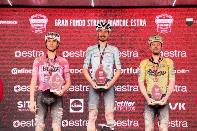 The Gran Fondo Strade Bianche (White Roads) a 203 km one day race from and to Siena - Tuscany,- Saturday March 8, 2025, Italy. - cycling  Copyright: xFabioxFerrari xLaPressex