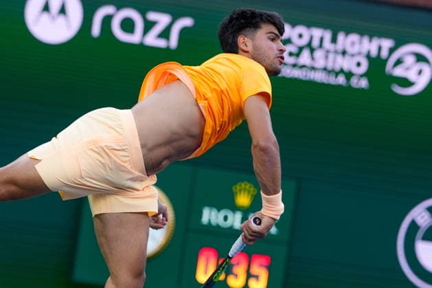 TENNIS : Indian Wells ATP, Tennis Herren Masters 1000 - 08 03 2026 Carlos Alcaraz - Indian Wells - Usa - 08 03 2026 INDIAN WELLS  Copyright: xCCx